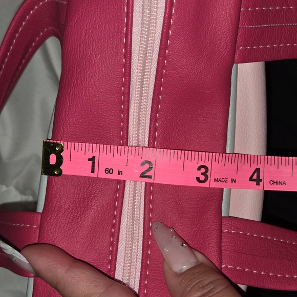 Paul Frank Pink Mini Bag with Hamster Design - Picture 4 of 5